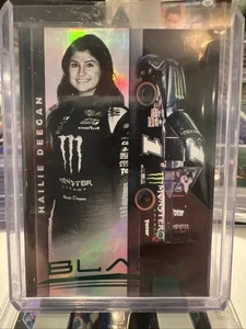 2021 Panini Chronicles - Black Hailie Deegan #3 Green - Picture 1 of 2