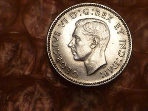 Kanada 1943 Silber 10 Cent Münze UNC. #2 - Bild 1 von 2
