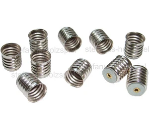 10x Fassung  E10 genietet, ohne Lötfahnen, Fassung 0,22 €/ Stück - Bild 1 von 1