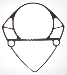 SUZUKI SV1000 2003- 2007 Carbon Fiber Effect Clock Surround Cover Decal - Picture 1 of 1