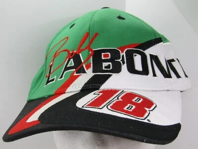 De colección BOBBY LABONTE #18 GORRA SNAPBACK AJUSTABLE NASCAR CHASE ENVOLTURA. Foto 1 de 4