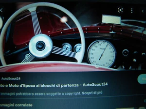 volante fuoriserie rarissimo,ottime condizioni originali,auto d'epoca - Foto 1 di 9