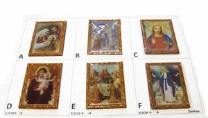 SET DA 12 PEZZI Calamita Magnete Frigo Fridge Magnets  MISTI SANTI - Foto 1 di 2