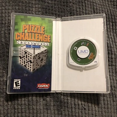 Puzzle Challenge Crosswords and More (Playstation 2) PS2 - TESTED W/Manual - Image 1 of 2