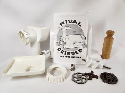 Vintage Rival Electric Meat Food Grinder Chopper 2250 Baby Food Deer Pork USA - Image 1 of 4