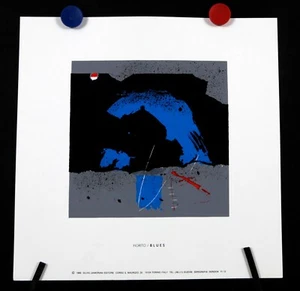 Fiorito - Blues - 1989 - Silkscreen - Pubished by Zamorani Editions - Picture 1 of 7