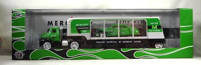 M2 Machines 1956 Mercury M-600 COE & 1949 Mercury Custom in a Showcase Trailer - Image 1 of 4