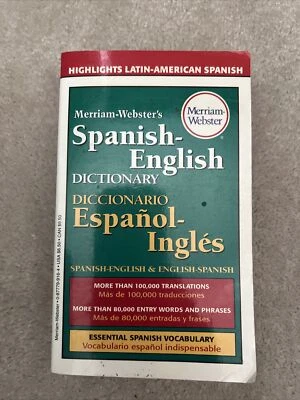 Merriam-Webster's Spanish-English Dictionary (2003) - Image 1 of 2