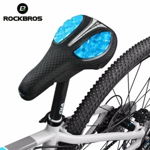 Funda de sillín de bicicleta GEL cojín de asiento de bicicleta silicona amortiguador antideslizante - Imagen 1 de 18