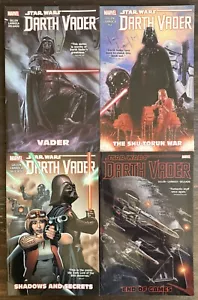 STAR WARS: DARTH VADER VOLUMES 1-4 Paperback Marvel Graphic Novels *Free Ship - Picture 1 of 2