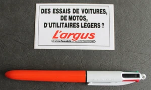 Autocollant / Sticker - L'ARGUS - Des essais de voitures, ... - Picture 1 of 2