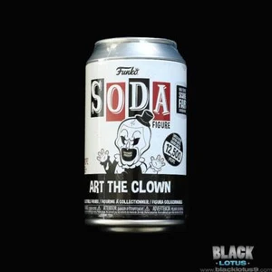 Funko Soda Terrifier Art The Clown Hot Topic Scare Fair 2024 12500 IN STOCK Pop - Picture 1 of 6