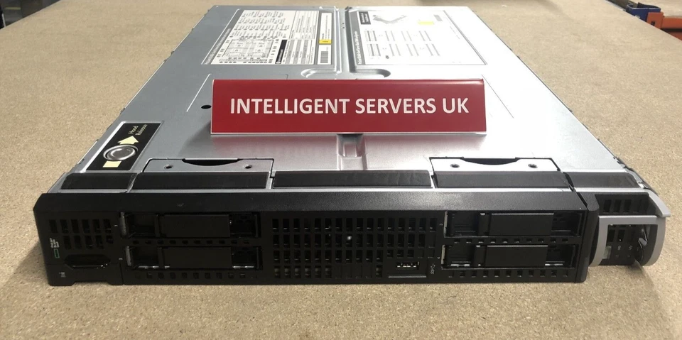 HP BL660c Gen9 4x E5-4660v4 128GB P246br/1GB FBWC 4SFF Blade Server - Image 1 of 1