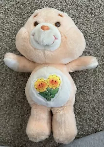 Vintage Care Bears Friend Bear 1983 Kenner Large 13 Inch Plush Friendship - Picture 1 of 2