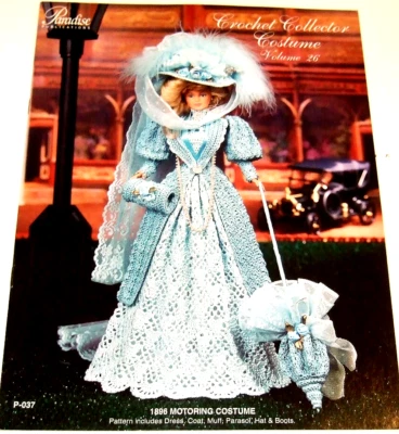 Paradise Publications Crochet Volume 26 - 1896 - Motoring Costume - Image 1 of 4