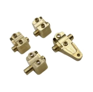 Brass Front Rear Lower Suspension Link Axle Mount Set 8227 For 1/10 Traxxas TRX4 - Picture 1 of 5