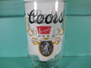 Coors Banquet Beer Large Draft Tumbler Beer Glass - Picture 1 of 3