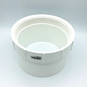 PVC Kupplung Canplas Gewinde 6 Zoll 3706S 6" DWV Fitting Cleanout 6" ASTM D2665 - Bild 1 von 7