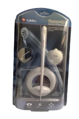 Labtec Verse-504 Desk Microphone for PC Voice Access. New, Sealed. - Image 1 of 4