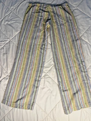Pantalones Indígenas Diseños Boho/Hippie 100% Algodón Orgánico Talla XS- COMERCIO JUSTO Foto 1 de 4