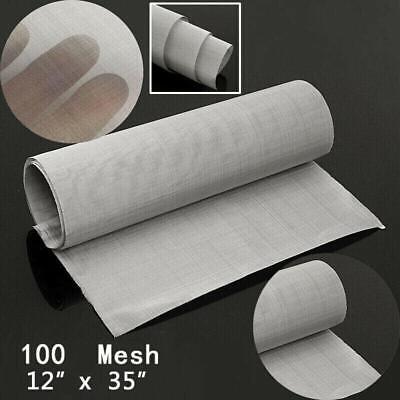 Stainless Steel Woven Wire Mesh Filtration Cloth Metal Fine Filter Screen Sheet • 6.62£