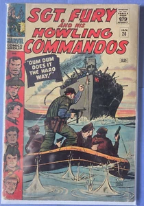 MARVEL COMICS - SARGENTO FURIA Y SUS COMANDOS AULLADORES - VOLUMEN 1 - # 26 - ENERO 1966 - Imagen 1 de 5