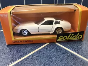 Solido Gam 2 Ferrari Daytona No. 16 White Diecast 1:43 Scale in Box - Picture 1 of 13