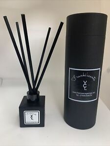 Highly scented, Handmade, 100ml Luxury fragranced Black Cube Diffuser