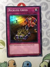 Reckless Greed LCYW-EN285 Super Rare Yugioh Card Unl Edition