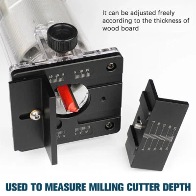 Bracket Wood Palm Router Tool Base Electric Trimming Cutting Tool Compact Router - Image 1 of 4