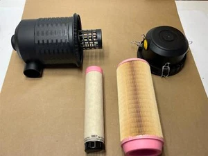 OEM GEHL Skid Steer Air Filter Assembly Housing & Filters 188814 188817 50350927 - Picture 1 of 9