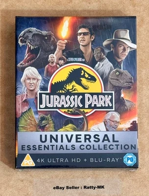 JURASSIC PARK - UK 30th ANNIVERSARY EDITION 4K + BLU RAY STEELBOOK - NEW (READ) - Image 1 of 4