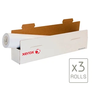 Xerox Hi-Res Matte Coated Inkjet Paper 100g/m² 841mm x 45m **BULK BUY 3 ROLLS** - Picture 1 of 1