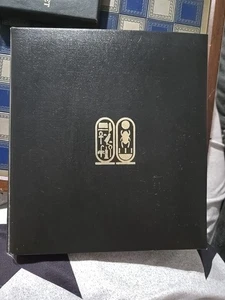 1979 The Tutankhamon Exhibition Emissione 23k Collezione Francobolli Oro 38 Totale - Foto 1 di 10