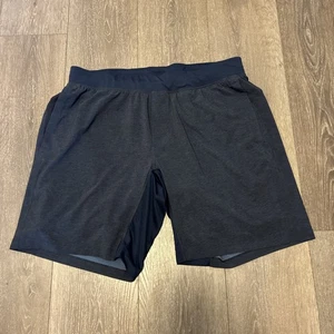 LULULEMON T.H.E. Pantalón Corto 9* Lux LM7Y24S Talla XXL Deportes Activos Gimnasio Entrenamiento Azul - Imagen 1 de 9