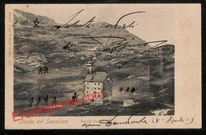 ak4829 - CARTOLINA D'EPOCA - Verbania Città - Strada del Sempione - Imagen 1 de 1
