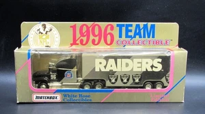 MATCHBOX White Rose Collectibles, Oakland RAIDERS, 1:80 Tractor Trailer, 1996 - Picture 1 of 2