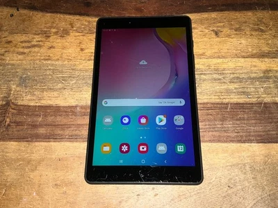 Samsung Galaxy Tab A 8" 2019 T290 Black Wi-Fi 32GB Android Tablet Cracked #1 - Image 1 of 4