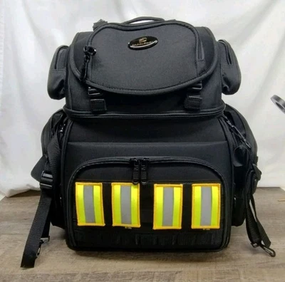 Bolso Saddlemen Sissy Bar - BR3400 Táctico Negro Lona Resistente Cargado  Foto 1 de 4