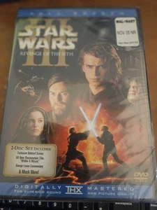 Star Wars Episode 3 III: Revenge of the Sith (Full Screen) (DVD, 2005) SEALED! - Imagen 1 de 2