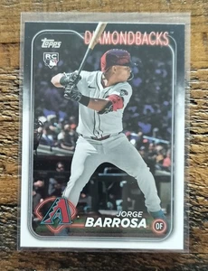 2024 Topps Update Series - Jorge Barrosa #US22 Rainbow Foil (RC) - Picture 1 of 2