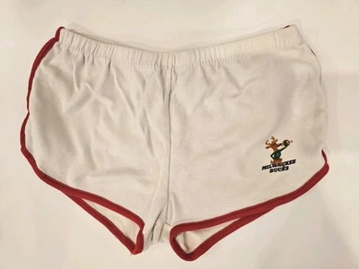 Pantalones Cortos De Colección Milwaukee Bucks Gimnasio Baloncesto Niños Niñas Talla 6 8 10 Pista Años 80 Foto 1 de 4