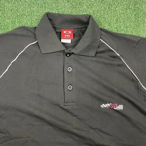 Oakley Joe Gibbs Racing Polo Shirt Adult XXL Nascar Mens - Picture 1 of 10