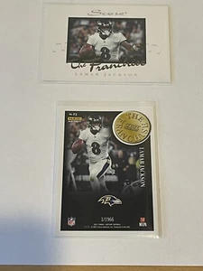 LAMAR JACKSON - 2021 Panini Instant NFL Score The Franchise #F3 1/1966 - Imagen 1 de 4