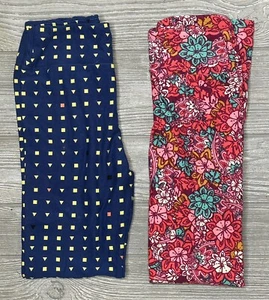 NEW Vintage LuLaRoe Tween Leggings Multicolored Geometric Aztec Floral - Picture 1 of 1