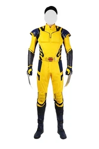 New movie Deadpool3 Wolverine Cosplay Costume Halloween jumpsuits - Picture 1 of 13