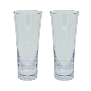 2 x CARAVAN POLYCARBONATE BEER GLASS 480ml/16oz (8515) motorhome camping boat - Picture 1 of 1