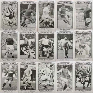 1960s Footballers Card Collector Football Single Player Cards - Various Teams - Picture 1 of 28