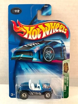 Hot Wheels Treasure Hunt TH - MEYERS MANX - 2004 #112 PILOTOS REALES - Azul Foto 1 de 3