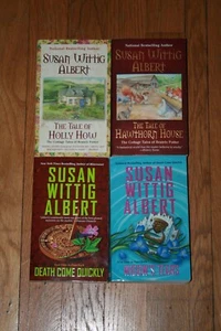 Lot 4 Susan Wittig Albert Tale Holly How Hawthorn House Death Come Widow's Tears - Picture 1 of 2